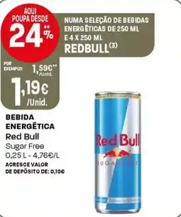 Intermarché Bebida energética red bull promoção