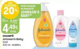 Intermarché Champô johnson's baby promoção