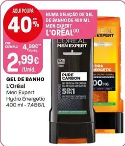 Intermarché Gel de banho l'oréal promoção