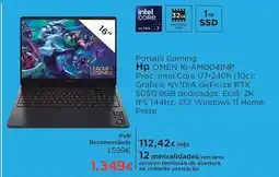 El Corte Inglés Hp - portátil gaming 16-amo04inp promoção