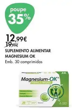 Pingo Doce Suplemento alimentar magnesium ok promoção