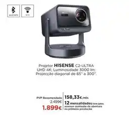 El Corte Inglés Hisense - projector c2-ultra promoção