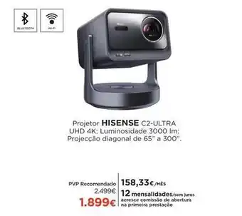 Hisense - projector c2-ultra