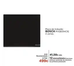 El Corte Inglés Bosch - placa de inducao pvg631hcie promoção