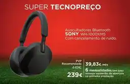 El Corte Inglés Sony - auscultadores bluetooth wh-1000xm5 promoção