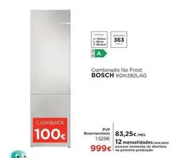 El Corte Inglés Bosch - combinado no frost kgn392lag promoção
