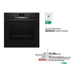 El Corte Inglés Bosch - forno pirolitico hba572eb3 promoção
