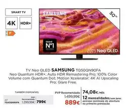 El Corte Inglés Samsung - tv neo qled promoção