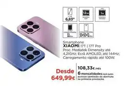El Corte Inglés Xiaomi - smartphone 17t 1t pro promoção