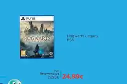 El Corte Inglés Sony - hogwarts legacy ps5 promoção