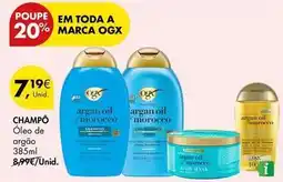 Pingo Doce Ogx - oleo de argo promoção