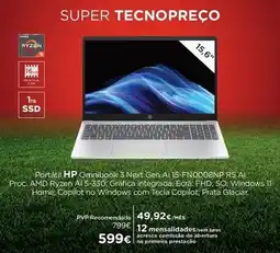 El Corte Inglés Hp - portatil omrnibook 3 next gen a1-5-fn0008np r5 a promoção