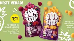 Pingo Doce Sobreiro - mini bolas de gelado promoção