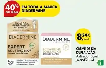 Pingo Doce Diadermine - creme de dia dupla acao promoção