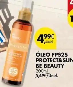 Pingo Doce Be beauty - oleo fps25 protect&sun be beauty promoção