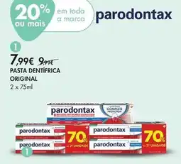 Pingo Doce Parodontax - pasta dentífrica original promoção
