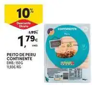 Continente Bom dia Continente - peito de peru promoção