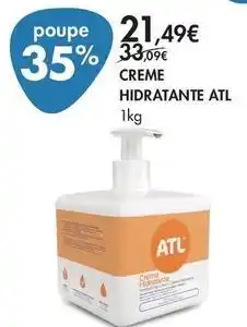 Pingo Doce Atl - creme hidratante promoção