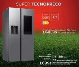 El Corte Inglés Samsung - frigorífico americano no frost rs90f66betef promoção