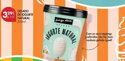 Pingo Doce Go natural - gelado de iogurte promoção
