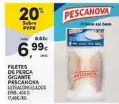 Continente Bom dia Pescanova - filetes de perca gigante promoção