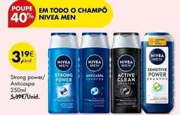 Pingo Doce Nivea - strong power/anticaspa promoção
