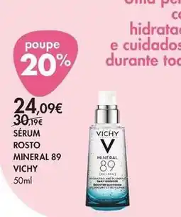 Pingo Doce Vichy - sérum rosto mineral 89 promoção