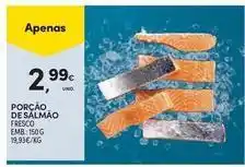 Continente Bom dia Porção de salmão promoção