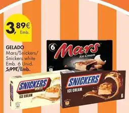 Pingo Doce Mars - /snickers/snickers white emb. 6 unid promoção