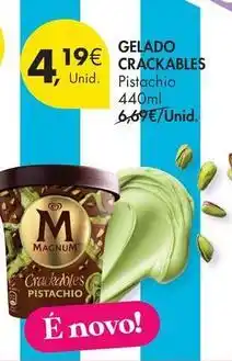 Pingo Doce Magnum - gelado crackables promoção