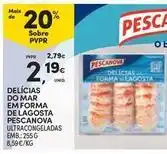 Continente Bom dia Pescanova - delícias do mar em forma de lagosta promoção