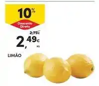 Continente Bom dia Limão promoção