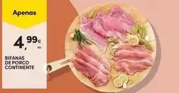 Continente Bom dia Continente - bifanas de porco promoção