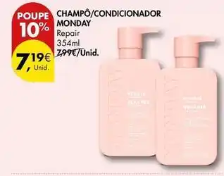 Pingo Doce Champô/condicionador promoção