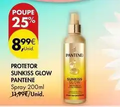 Pingo Doce Pantene - protetor sunkiss glow promoção