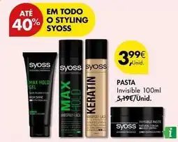 Pingo Doce Syoss - invisible 100ml promoção