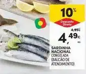 Continente Bom dia Nacional - sardinha promoção