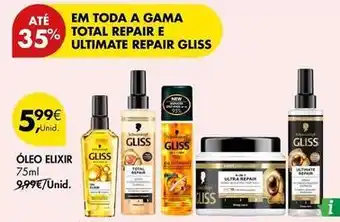 Pingo Doce Gliss - óleo elixir promoção