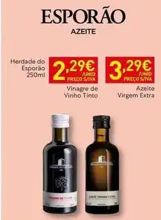 Recheio Esporão - vinagre de vinho tinto promoção