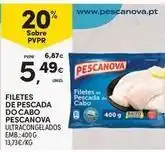 Continente Bom dia Pescanova - filetes de pescada do cabo promoção