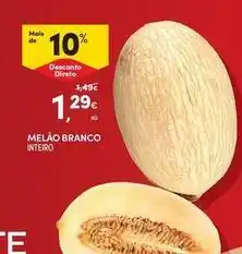 Continente Bom dia Melao branco promoção