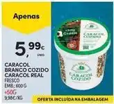 Continente Bom dia Caracol branco cozido caracol real promoção