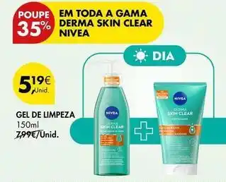 Pingo Doce Nivea - gel de limpeza promoção