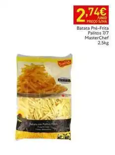 Recheio Masterchef - batata pre-frita palitos promoção