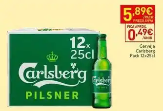 Recheio Carlsberg - cerveja promoção