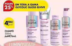 Pingo Doce Elvive - champo promoção