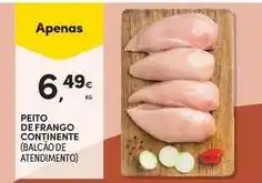 Continente Bom dia Continente - peito de frango promoção