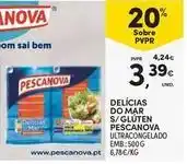 Continente Bom dia Pescanova - delícias do mar s/gluten promoção