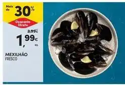 Continente Bom dia Mexilhão fresco promoção