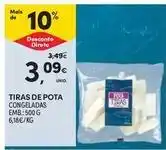 Continente Bom dia Tiras de pota promoção